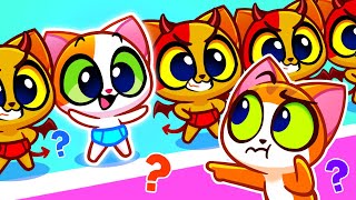 So Many Babies 👶 Where Is My Real Sibling 🤖 Copy Me + More Animated Toddler Stories 😻