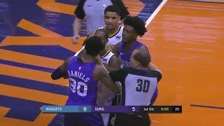 Will Barton And Troy Daniels Get Into Fight! Suns vs Nuggets!