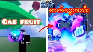 ဓာတ်ငွေအသီး စားခဲ့တယ် | I eat gas fruit in bloxfruits