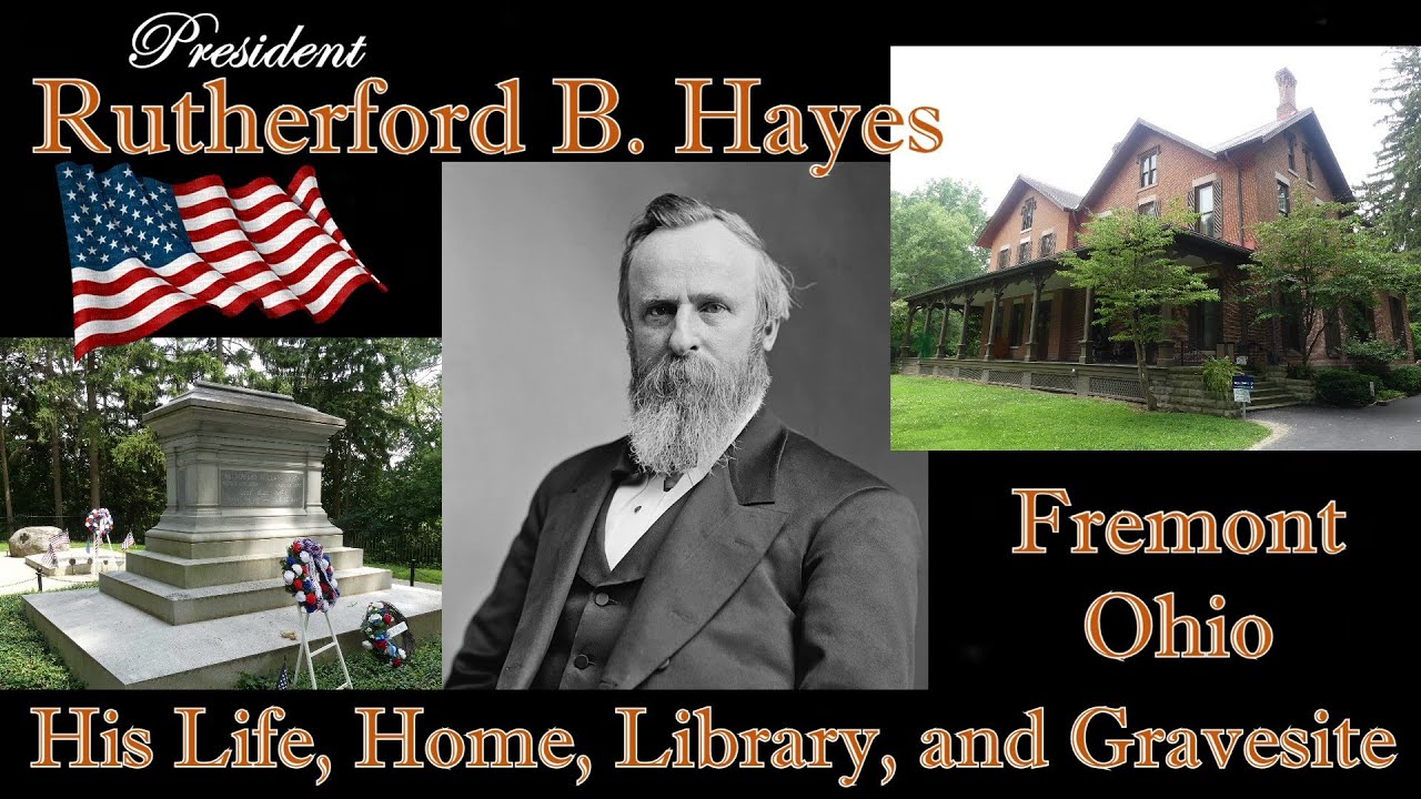 19th U.S. President, Rutherford B. Hayes. His Life, Home, Library And ...