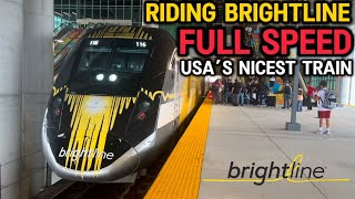 Riding Brightline.. FULL SPEED! | Gold Coast Transit Series Episode 1