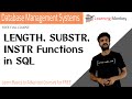 LENGTH SUBSTR INSTR Functions in SQL || Lesson 59 || DBMS || Learning Monkey ||