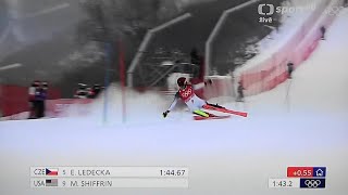 Mikaela Shiffrin - Beijing CHN 2022 - Women´s Alpine Combination Slalom Winter Olympics