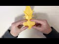 【origami】axolotl how to fold 【折り紙】ウーパールーパーの折り方