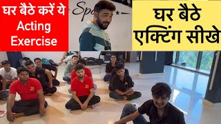 How to act realistically | Acting Exercise | Acting Class by Vinay Shakya | Lets Act | Virar West