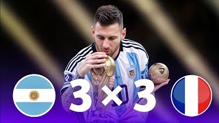 الأرجنتين - فرنسا 🔥🔥 أعظم نهائي في التاريخ كأس العالم وجنون خليل البلوشي جودة عالية 1080p