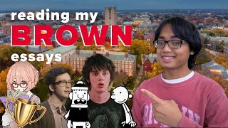 How to Write Your Way into Brown University