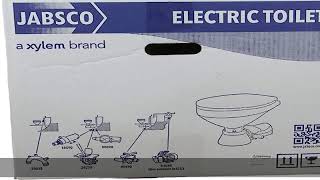 Jabsco Quiet Flush Electric Marine Toilet