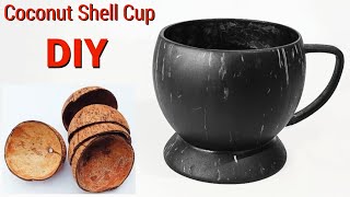 How to Make Coconut Shell Craft / Coconut Craft / Coconut Shell Cup / Coconut Shell Craft Ideas