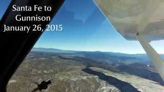 Santa Fe (KSAF) to Gunnison (KGUC)