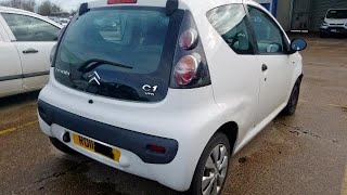 Citroen C1 Race Car Build Part 1 - buying and repairing a salvage 2011 C1 VTR