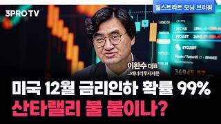 미국 12월 금리 인하 가능성 99%...지속적으로 불붙는 AI 모멘템은 어디로? f. 그레너리투자자문 이완수 대표 [글로벌 인터뷰]