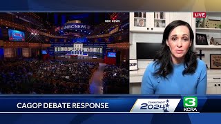 California GOP chairwoman responds to 3rd Republican presidential primary debate