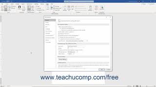 Word 2019 and 365 Tutorial Displaying the Developer Tab Microsoft Training