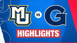 #BIGEASThoops Highlights: Marquette 92, Georgetown 64