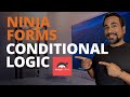 Create Conditional Logic Forms with NINJA FORMS in WordPress.