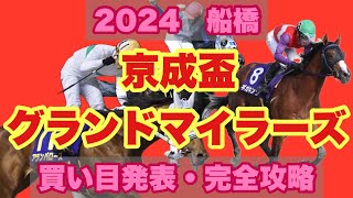 ダート競馬専門予想家の 船橋 S2 京成盃グランドマイラーズ 2024 解説と買い目発表！