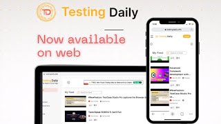 #GoodNews: Now Testing Daily is available on Web as well ➡️ testingdaily.info