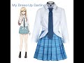 Hallowcos My Dress Up Darling Marin Kitagawa Cosplay Costume