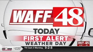 48 FIRST ALERT WEATHER DAY: WAFF 5 p.m. Friday weather forecast