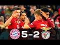 Bayern Munchen vs Benfica 5-2 Extended Highlights & Goals - UCL 2021-2022