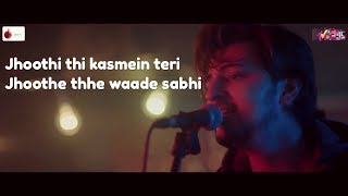 Jhoothi thi kasmein teri Jhoothe thhe waade sabhi Jhoothi thi teri hansi WhatsApp status video song