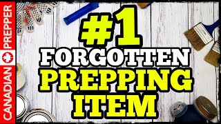 The #1 Forgotten Prepping Item!