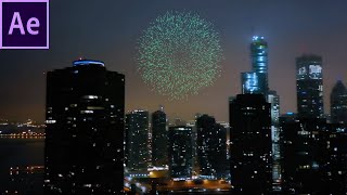 Compose CG Fireworks to your real footages / Adobe After Effects CC Tutorial