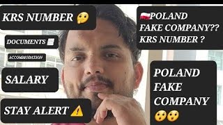 🙋‍♂️🙋‍♂️  POLAND FAKE COMPANY?? KRS NUMBER IS IMPORTANT ON POLAND DOCUMENTS