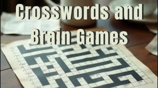 Crosswords and Brain Games