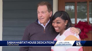 Nick and Terry Saban Habitat for Humanity Homes dedication