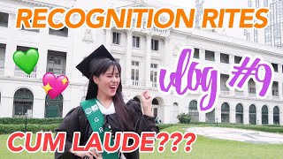 Vlog #9: DLSU Recognition Rites (October 2017) | Eunice Santiago