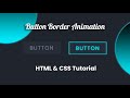 CSS Button Border Animation | HTML CSS Hover Effect