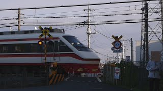 東武伊勢崎線　第380号踏切道(その2)