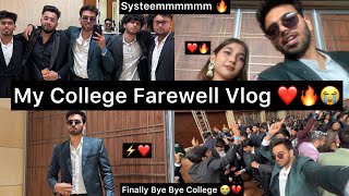 My College Farewell Vlog 🔥❤️*Goodbye College 😭💔*