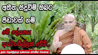 පුජ්‍ය වලස්මුල්ලේ ගුණරතන ස්වාමීන් වහන්සේ | අතීත සිදුවීම් ඔබට පීඩාවක්ද?