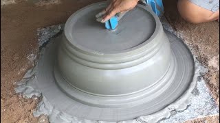 ทำกระถางใช้เอง กระถางชวนชม  By |Hand Made |