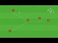 y passing drill in 5 variations football soccer