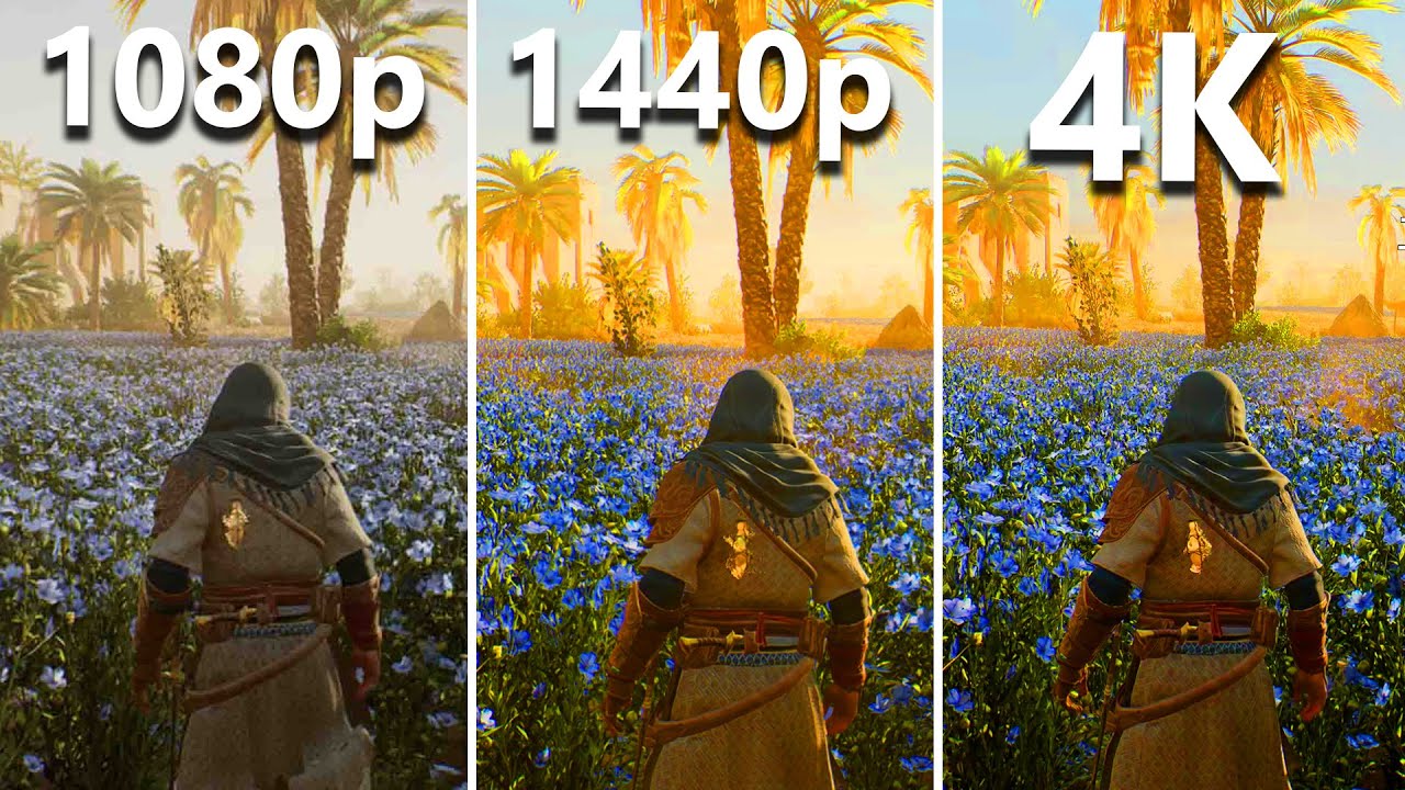 1080p Vs 1440p Vs 4k Youtube