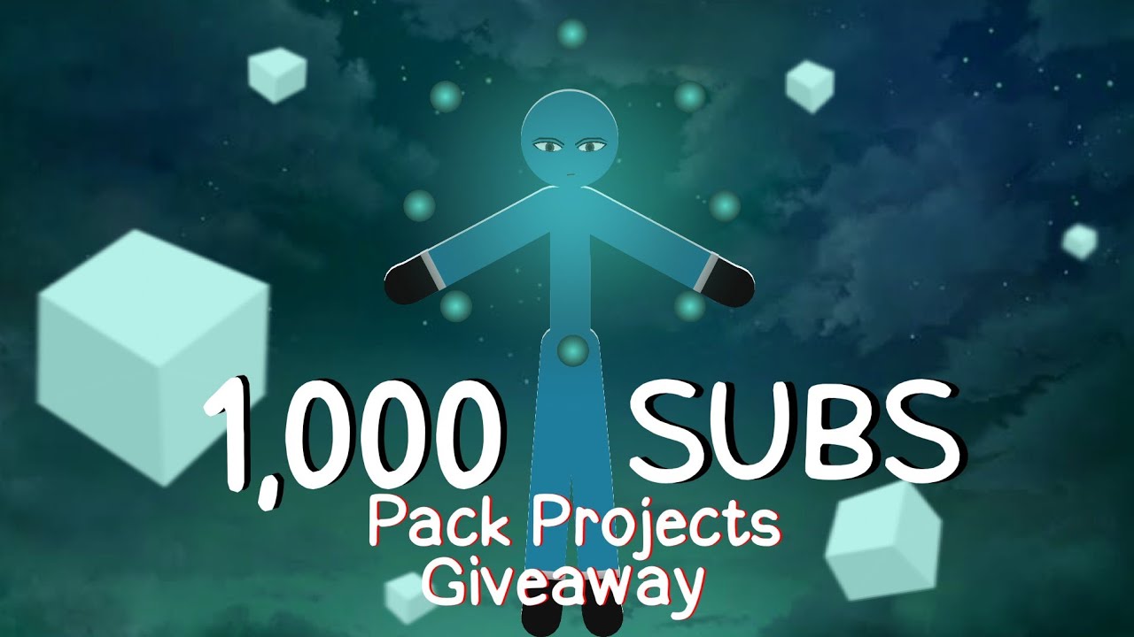 1000 Subs Pack Stick Nodes Youtube