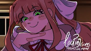LOOPING ROOMS || ANIMATION MEME || DOKI DOKI LITERATURE CLUB
