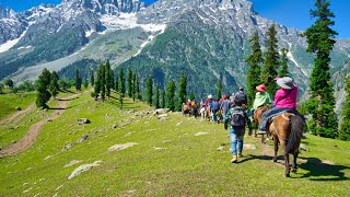 北印 喀什米爾 3 索馬 山中健行 North India Kashmir –3 Sonamarg Hiking in the Mountains 4k