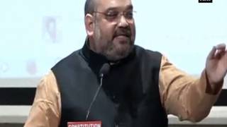 BJP Chief Amit Shah hits out opposition on anniversary of 1975 emergency