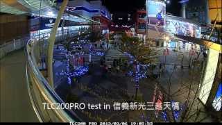 TLC200PRO test in 信義新光三越天橋