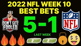 Easy Money 2022 l NFL Week 10 Picks & Predictions l Best Bets ATS Handicapper Expert 11/6/22