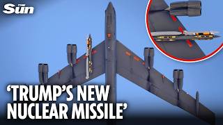 Trump's top secret nuke missile 'seen on test flight' for the first time