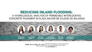 Reducing inland flooding: A hydrological analysis of permeable interlocking concrete pavement