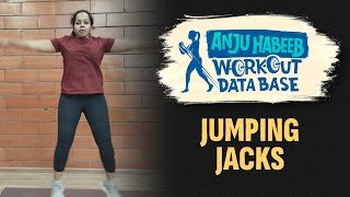 Jumping Jacks | ജമ്പിംഗ് ജാക്ക്സ് | Anju Habeeb Fitness Workout Database