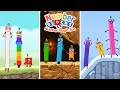 Numberblocks Number Magic Run - Numberland, Caves, Mountains | CBeebies Go Explore Game