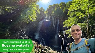 🥾 Boyana waterfall - THE EASIEST WAY (going down from bus 63) | FULL WALKTHROUGH POV